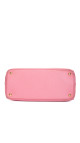 Prada Saffiano Lux Tote Bag i rosa skinn