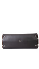 Fendi 2Jour Tote Bag i svart kalveskinn og brun/hvit ponyhair