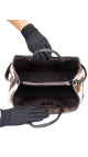Fendi 2Jour Tote Bag i svart kalveskinn og brun/hvit ponyhair