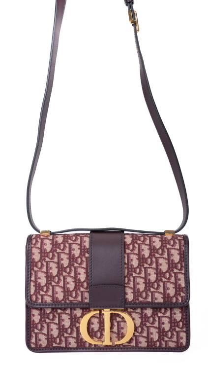 Christian Dior Oblique Canvas Montaigne Shoulder Bag