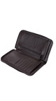 Bottega Veneta Intrecciato Clutch i mørkebrunt skinn