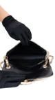 Chanel Single Flap Bag i gull skinn med dekorert CC-lås