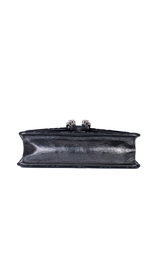 Gucci Dionysus Velvet Shoulder Bag Black