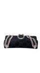 Gucci Dionysus Velvet Shoulder Bag Black