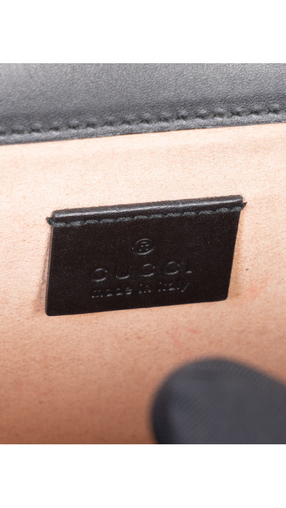 Gucci Dionysus Velvet Shoulder Bag Black