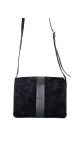 Gucci Alri Shoulder Bag Black Suede