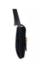 Gucci Alri Shoulder Bag Black Suede