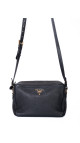 Prada Camera Bag Black Vitello Phenix Leather
