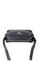Prada Camera Bag Black Vitello Phenix Leather
