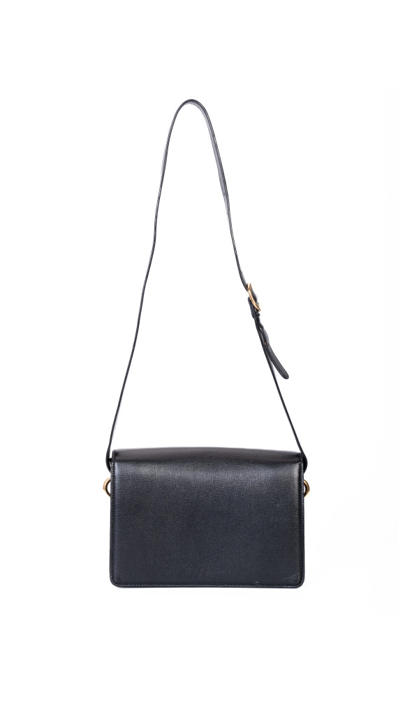Gucci Logo Plaque Shoulder Bag Sort