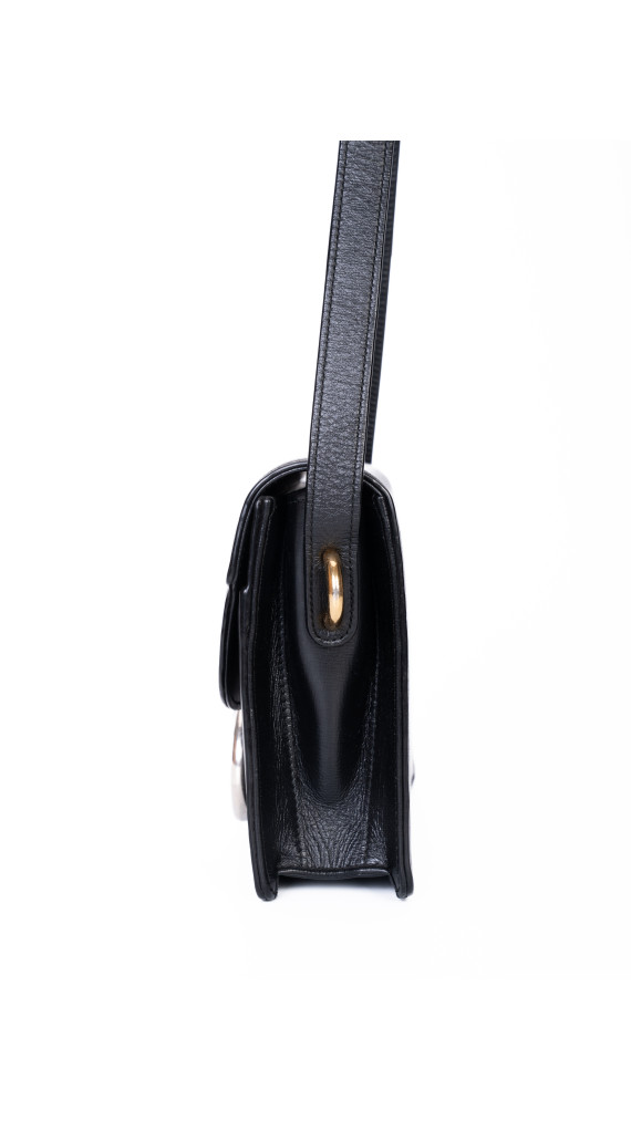 Gucci Logo Plaque Shoulder Bag Sort
