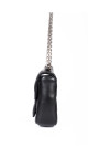 Prada Gaufre Nappa Chain Shoulder Bag Black