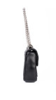Prada Gaufre Nappa Chain Shoulder Bag Black
