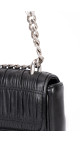 Prada Gaufre Nappa Chain Shoulder Bag Black