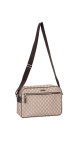 Gucci GG Supreme Messenger Bag Beige