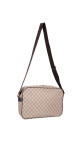 Gucci GG Supreme Messenger Bag Beige