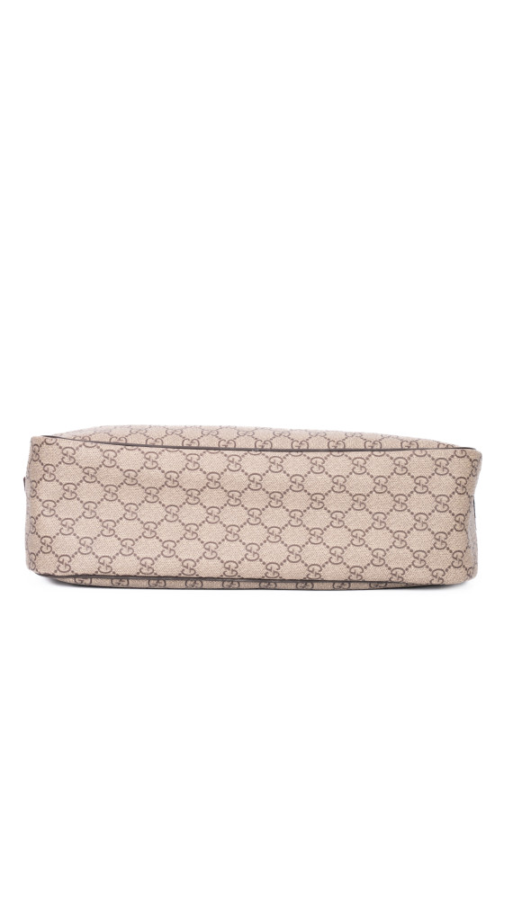 Gucci GG Supreme Messenger Bag Beige