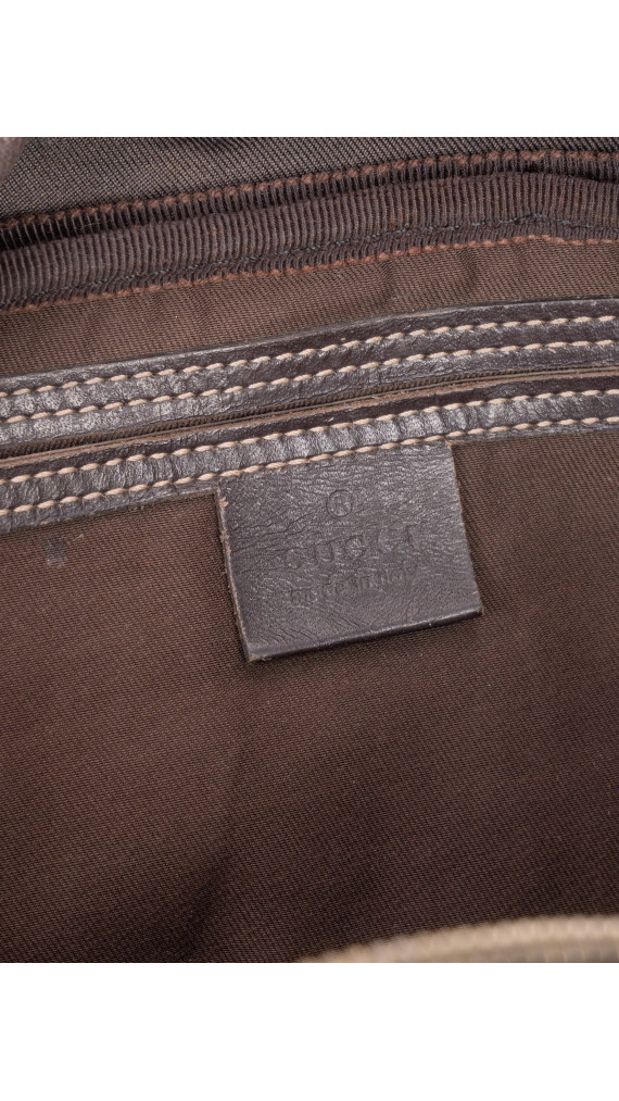 Gucci GG Supreme Messenger Bag Beige