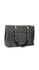 Chanel Grand Shopping Tote (GST) i svart Caviar skinn