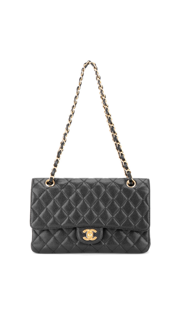 Chanel Classic Double Flap Medium Black Caviar