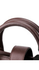 Saint Laurent Cabas Bag i Brun Skinn