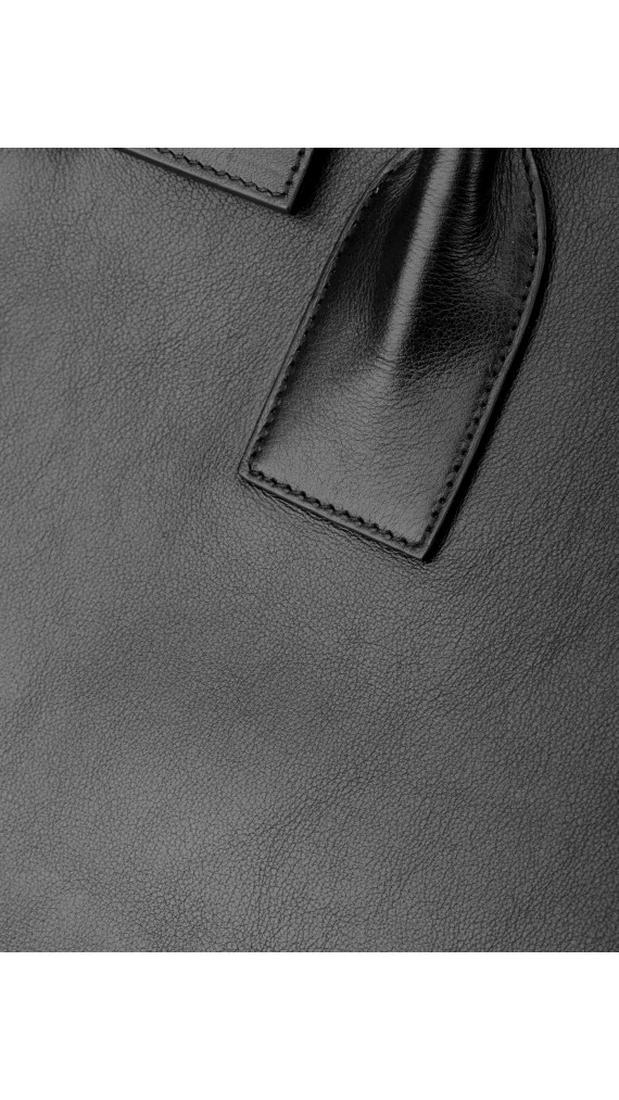 Saint Laurent Sac de Jour i Svart Skinn