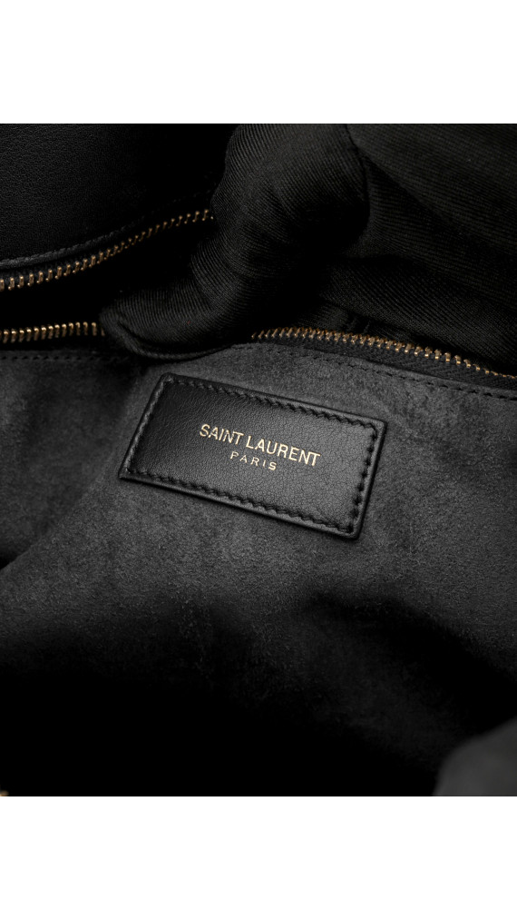 Saint Laurent Sac de Jour i Svart Skinn