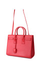 Saint Laurent Sac de Jour i Rødt Skinn
