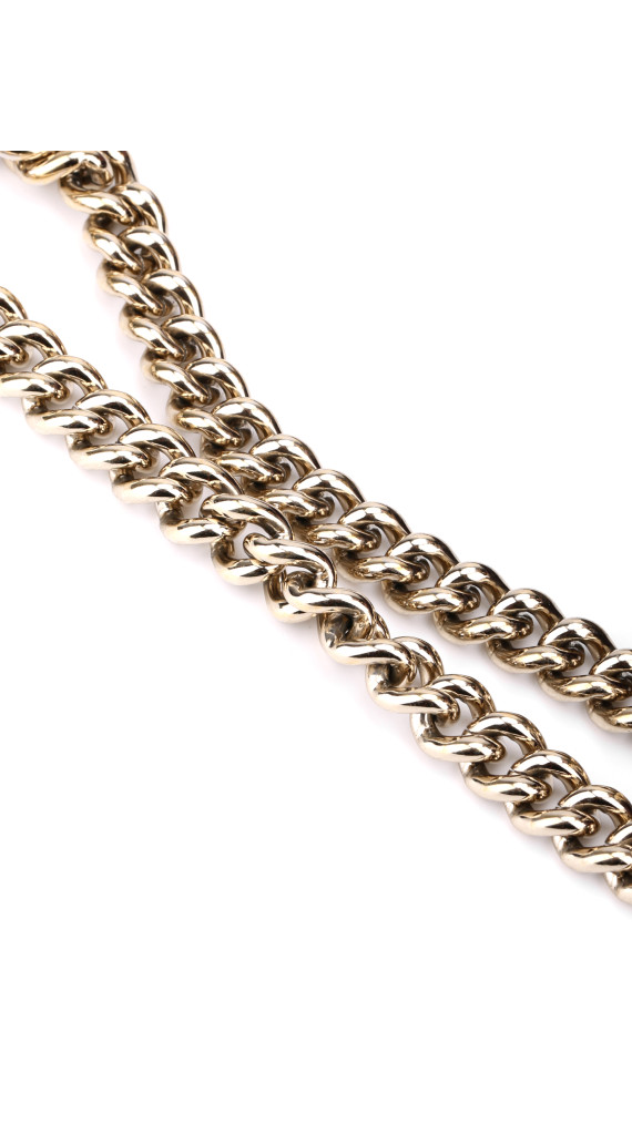 Gucci Soho Chain Tote Bag i Burgunder Skinn