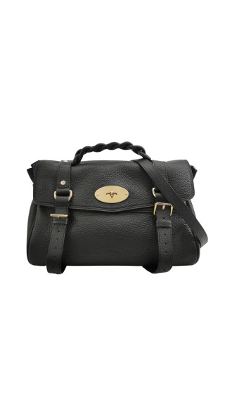 Mulberry Alexa Bag i svart skinn
