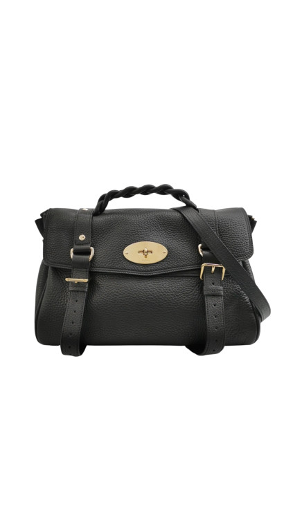 Mulberry Alexa Bag i svart skinn