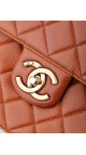 Chanel Classic Flap Brown Caviar Leather