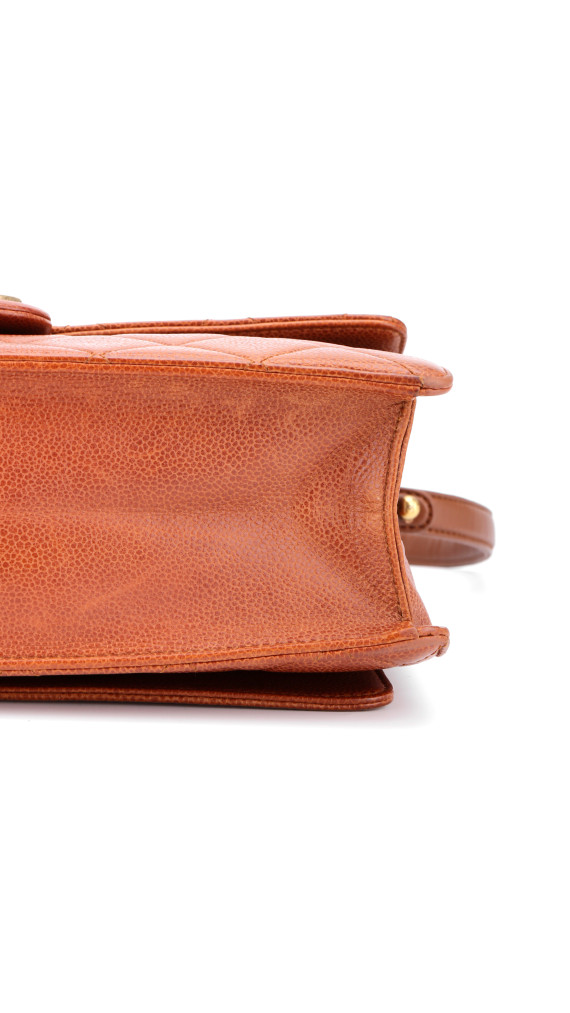 Chanel Classic Flap Brown Caviar Leather