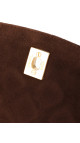 Vintage Chanel Camera Bag Brown Semsket Skinn