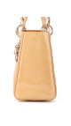Christian Dior Lady Dior i Beige Patent Leather
