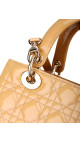 Christian Dior Lady Dior i Beige Patent Leather