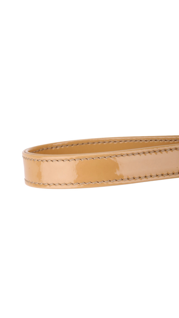 Christian Dior Lady Dior i Beige Patent Leather