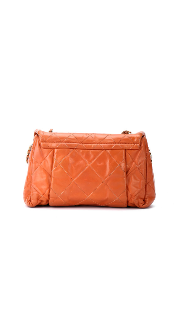 Chanel Single Flap Bag Iridescent Calfskin Shoulder Bag