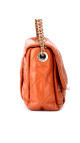 Chanel Single Flap Bag Iridescent Calfskin Shoulder Bag