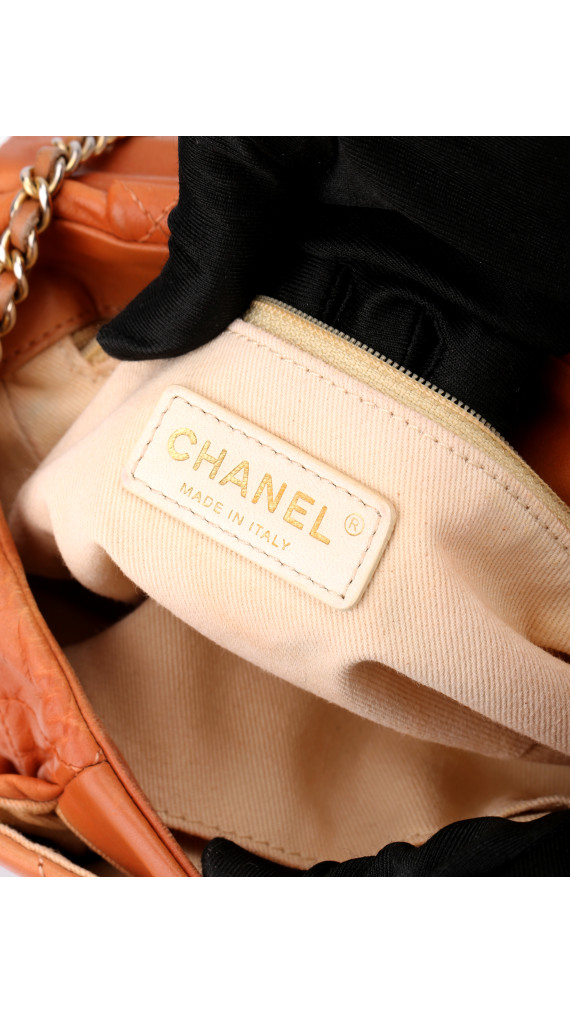 Chanel Single Flap Bag Iridescent Calfskin Shoulder Bag