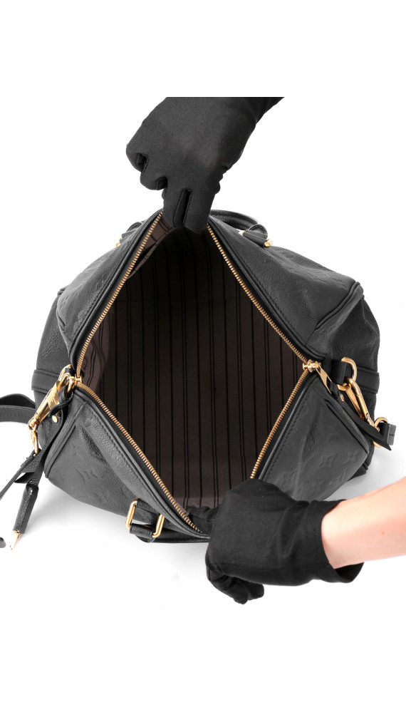 Louis Vuitton Speedy 30 Monogram Empreinte Shoulder Bag