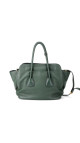 Prada Vitello Daino Tote Shoulder Bag Green
