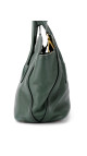 Prada Vitello Daino Tote Shoulder Bag Green