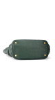 Prada Vitello Daino Tote Shoulder Bag Green