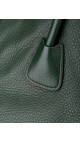 Prada Vitello Daino Tote Shoulder Bag Green