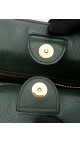Prada Vitello Daino Tote Shoulder Bag Green