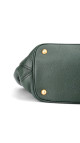 Prada Vitello Daino Tote Shoulder Bag Green