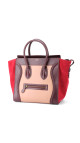 Céline Luggage Tote Tricolor Suede & Leather