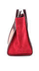 Céline Luggage Tote Tricolor Suede & Leather