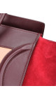 Céline Luggage Tote Tricolor Suede & Leather